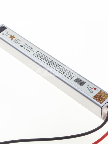 Блок питания для светодиодных лент SS-24W-12V IP20 (SLIM SS-24W-12V) Блок питания для светодиодных лент SS-24W-12V IP20 (SLIM SS-24W-12V)