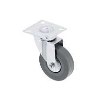 Колесо d50 GREYROLL серое, без тормоза GTV