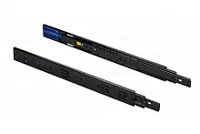 Направляющие шариковые, GTV Versalite PLUS+, PK-L-H45-350-B с ДОВОДЧИКОМ, черный