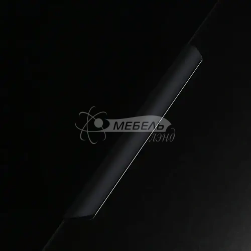 Ручка HEXA L160 черный матовый фото 2 Ручка HEXA L160 черный матовый фото 2