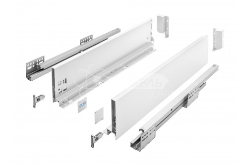Выдвижной ящик AXISPRO 600мм белый - средний H116