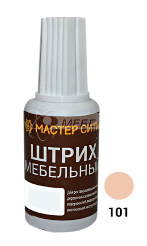 Штрих мебельный Дуб беленый Штрих мебельный Дуб беленый