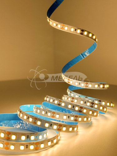 Светодиодная лента GS star 2835 120LED/m тепл. белый 12V Ver2 фото 3