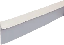 Уплотнитель-плинтус универсальный гибкий 24*8,9*4200 Thermoplast-7041 Ваниль *****