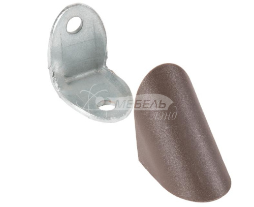 Уголок Z-02 (80 шт. в упак.) металл/пластик ВЕНГЕ Уголок Z-02 (80 шт. в упак.) металл/пластик ВЕНГЕ