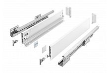 Выдвижной ящик AXISPRO 600мм белый - низкий H84