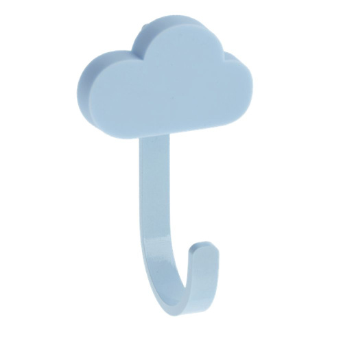 Крючок мебельный WM-CLOUD облако, синий Крючок мебельный WM-CLOUD облако, синий