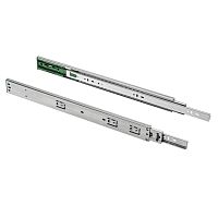 Направляющие шариковые, GTV Versalite LIGHT, PK-L-H45-500-GX с ДОВОДЧИКОМ полного выдвижения