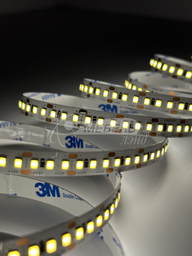 Светодиодная лента GS star 2835 168LED/m нейтр. белый 12V 15 Вт/м