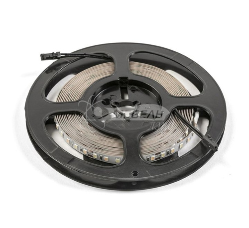 Лента Flash CCT 2835, 600 LED 30 Вт, без силикона 8мм, рулон 5 м, 12В, провода 15 см и mini amp папа