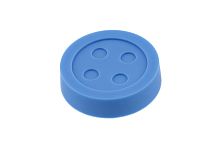 Ручка мебельная UM-BUTTON пуговица, светло-синий