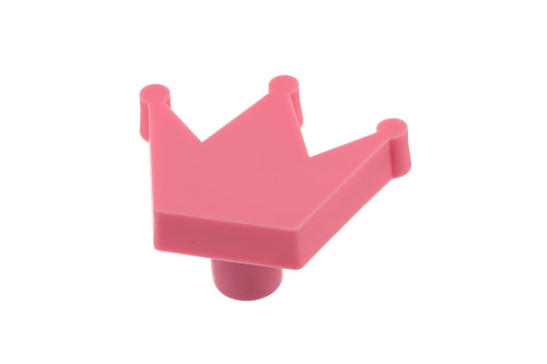 Ручка мебельная UM-CROWN корона, розовый Ручка мебельная UM-CROWN корона, розовый
