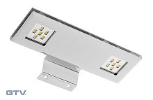 Точечный навесной светодиодный светильник Palermo PN 3,6W, 12V, хром, теплый свет