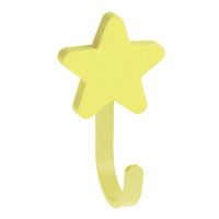 Мебельный крючок Star желтый