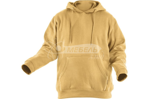 NIERS Толстовка хлопковая, горчичная, XL NIERS Толстовка хлопковая, горчичная, XL