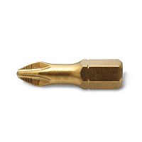 Биты PH2, шестигранный профиль 1/4", Slim, 25мм, сталь S2, 5шт