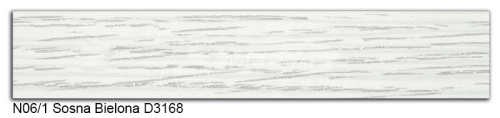 Сосна белая N06/1 Кромка (22х0,8) Polkemic ABS