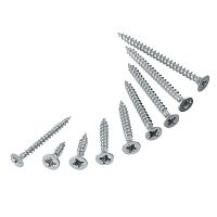 Шуруп по дереву и ДСП потай 4,0х35 цинк