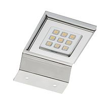 Точечный навесной светодиодный светильник Calderon 1,8W, 12V, хром, холодный свет