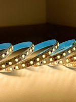Светодиодная лента GS star 2835 120LED/m тепл. белый 12V Ver2