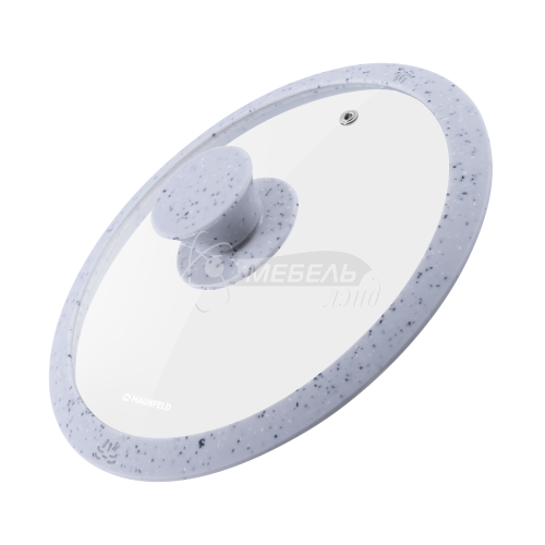 Крышка стеклянная MAUNFELD TRINITY MGL20SMLG с силиконовым ободком и ручкой, 20 см Крышка стеклянная MAUNFELD TRINITY MGL20SMLG с силиконовым ободком и ручкой, 20 см
