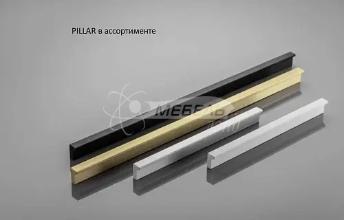 Ручка PILLAR L320/360мм белый матовый фото 2 Ручка PILLAR L320/360мм белый матовый фото 2
