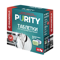 Таблетки для посудомоечных машин MAUNFELD Purity all in 1 MDT60ST (60 шт. в упаковке)