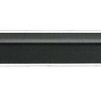 Плинтус ITALO WAP Thermoplast L-3м черный матовый