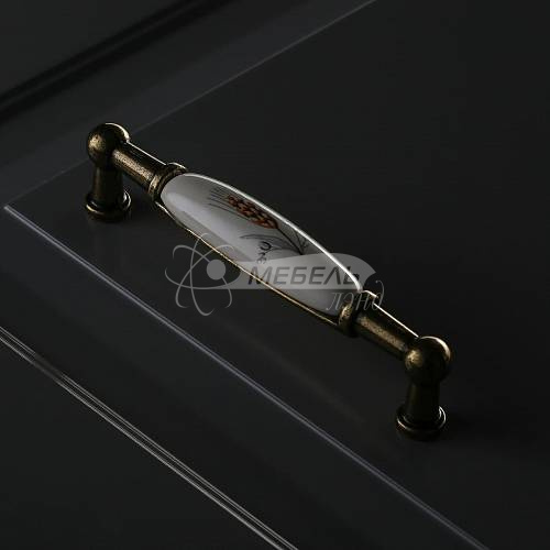 Ручка Антиквариат UP-WP0728-BK/96 (колосок)60шт/уп фото 2 Ручка Антиквариат UP-WP0728-BK/96 (колосок)60шт/уп фото 2