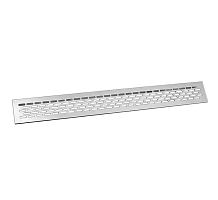 Решетка вентиляционная малая 480*60 GTV алюминий