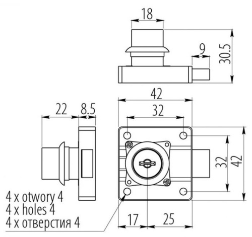 Замок квадрат 138 ZnAl + цифровой ключ ХРОМ GTV фото 2 Замок квадрат 138 ZnAl + цифровой ключ ХРОМ GTV фото 2