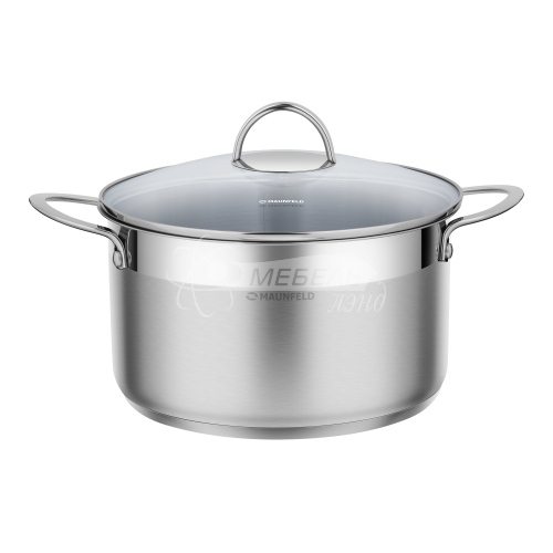 Кастрюля MAUNFELD GERDA MCS58S07 из нержавеющей стали со стеклянной крышкой, 24 см, 5,8 л. Кастрюля MAUNFELD GERDA MCS58S07 из нержавеющей стали со стеклянной крышкой, 24 см, 5,8 л.