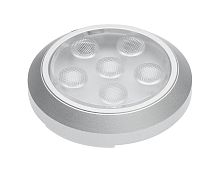 Точечный накладной светодиодный светильник Caldas 3W, 12V, алюминий, теплый белый