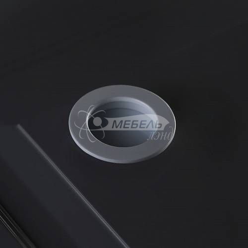 Ручка UZ-00B224 врезная круглая белая фото 2 Ручка UZ-00B224 врезная круглая белая фото 2