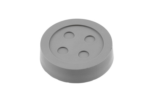 Ручка мебельная UM-BUTTON пуговица, серый Ручка мебельная UM-BUTTON пуговица, серый